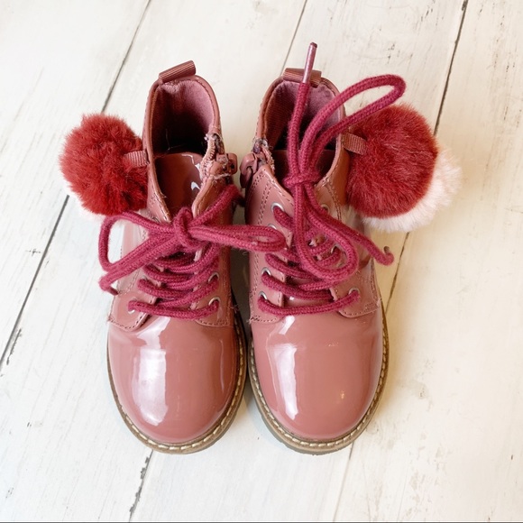baby patent boots